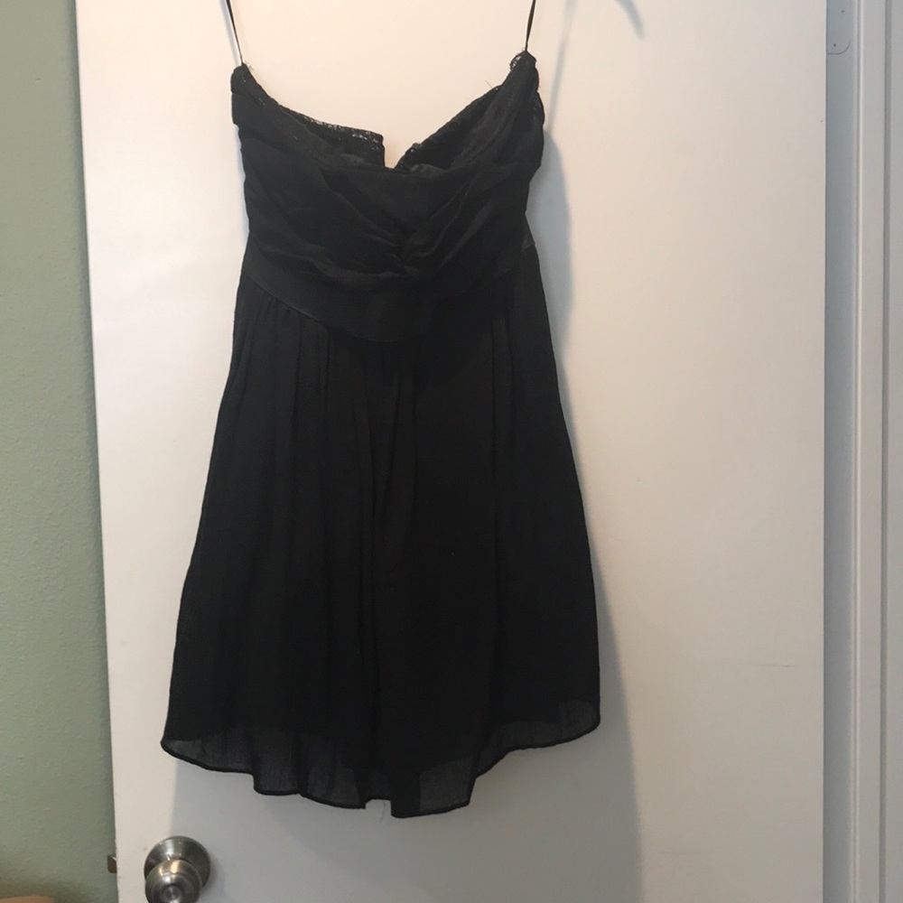 Short black dress
